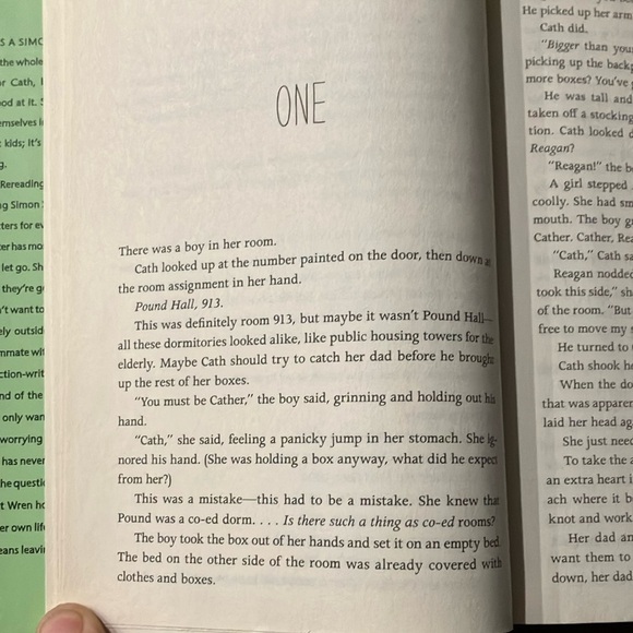 Book: Fangirl by Rainbow Rowell Hardcover - fair used condition - Picture 7 of 10